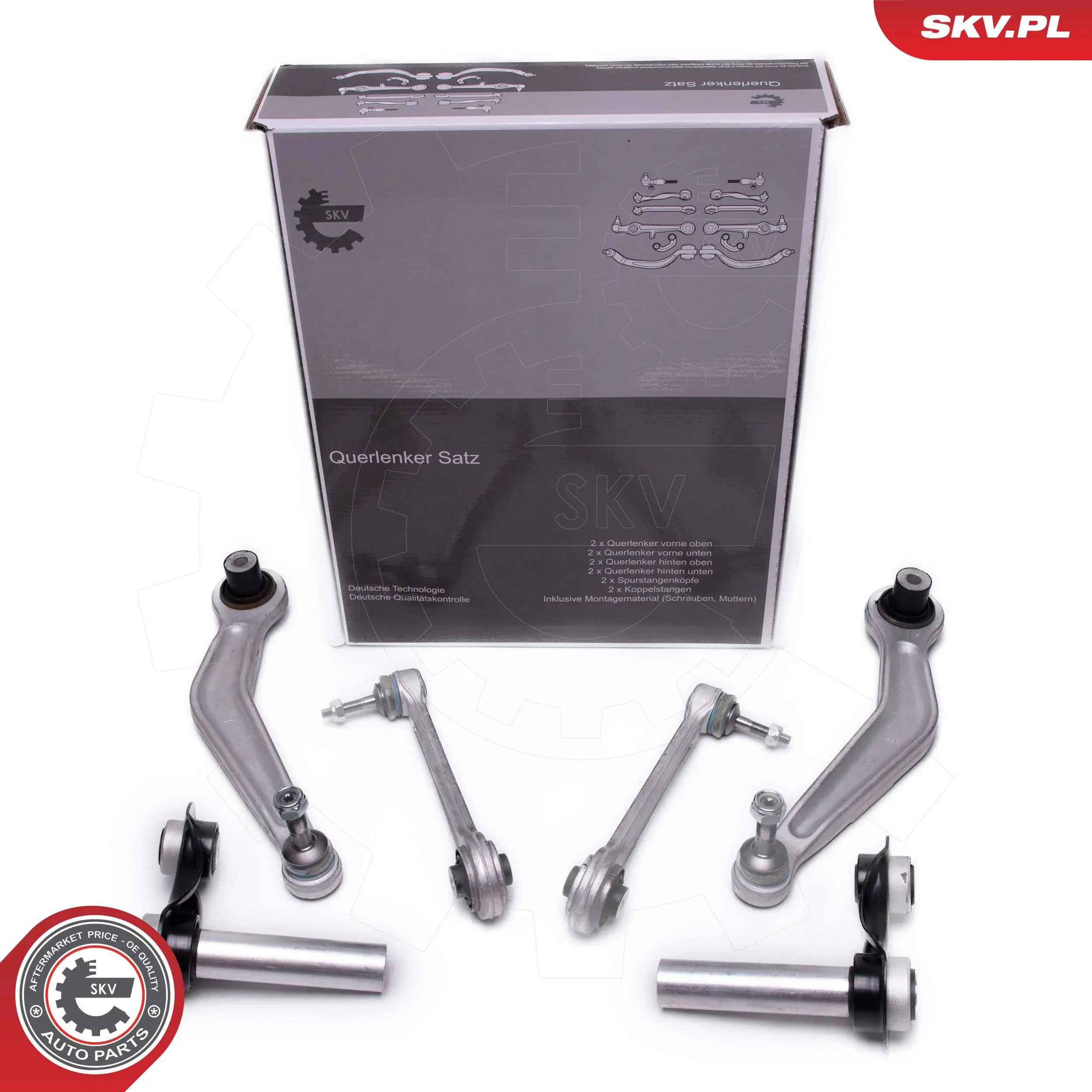Control/Trailing Arm Kit, wheel suspension